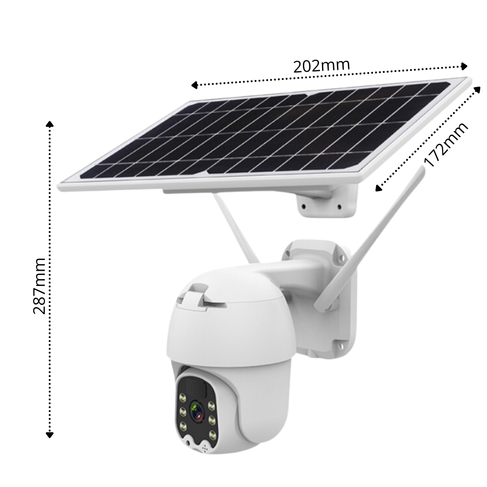 Solar-Powered Outdoor Camera