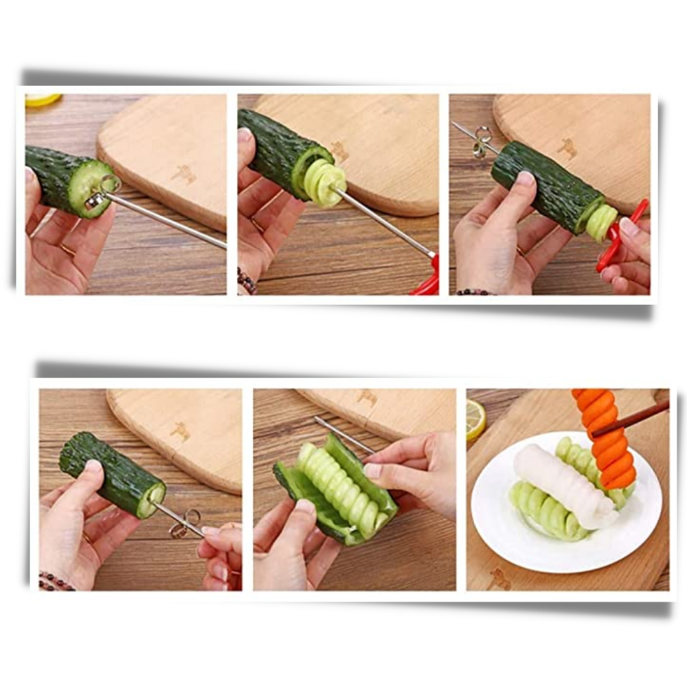 Vegetable Spiral Cutter Tool