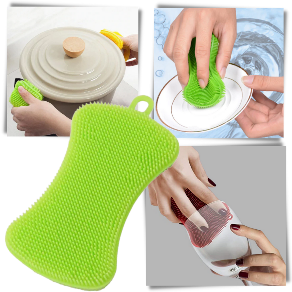 Silicone Kitchen Sponge - Ozerty