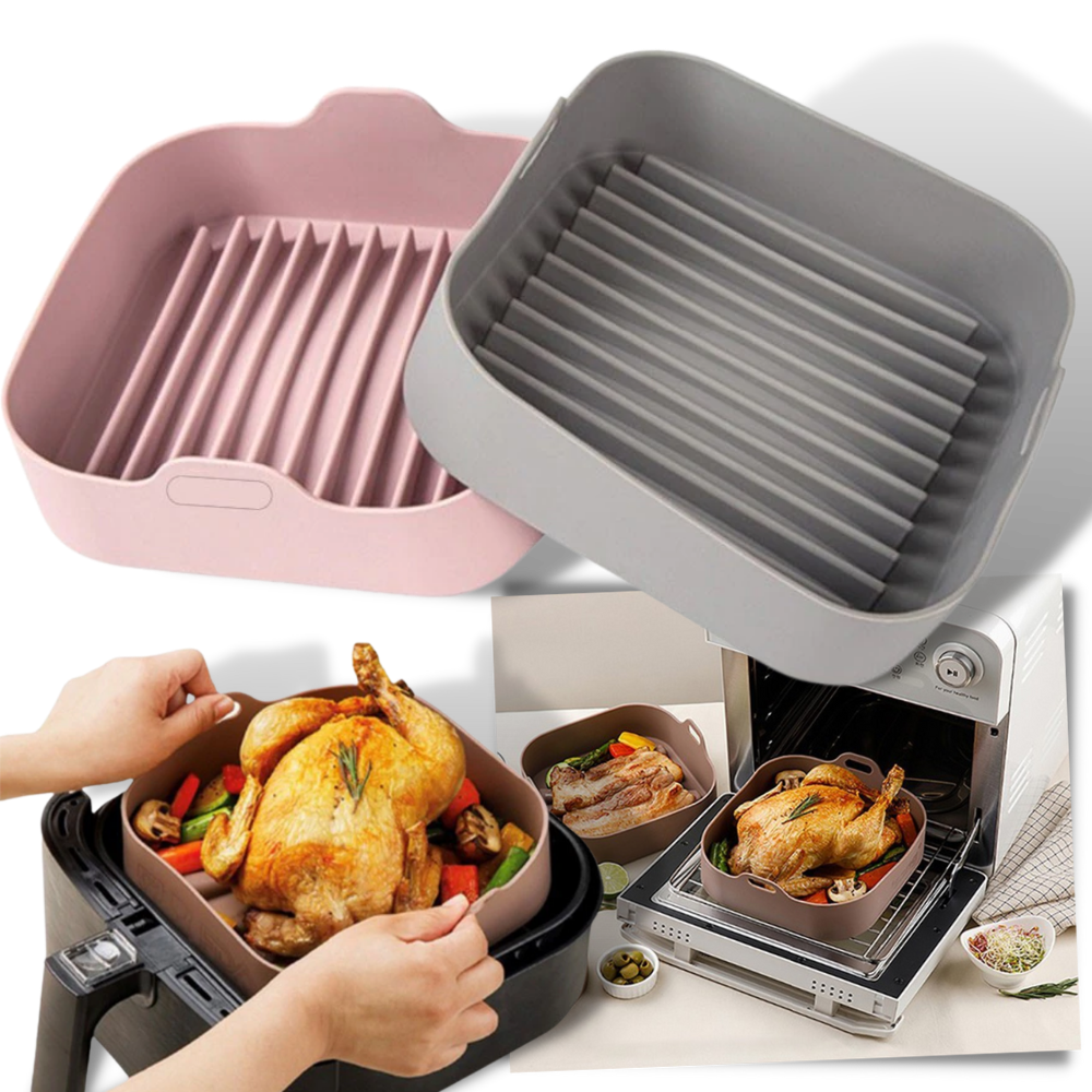 Eco-friendly Square Silicone Pan - Ozerty