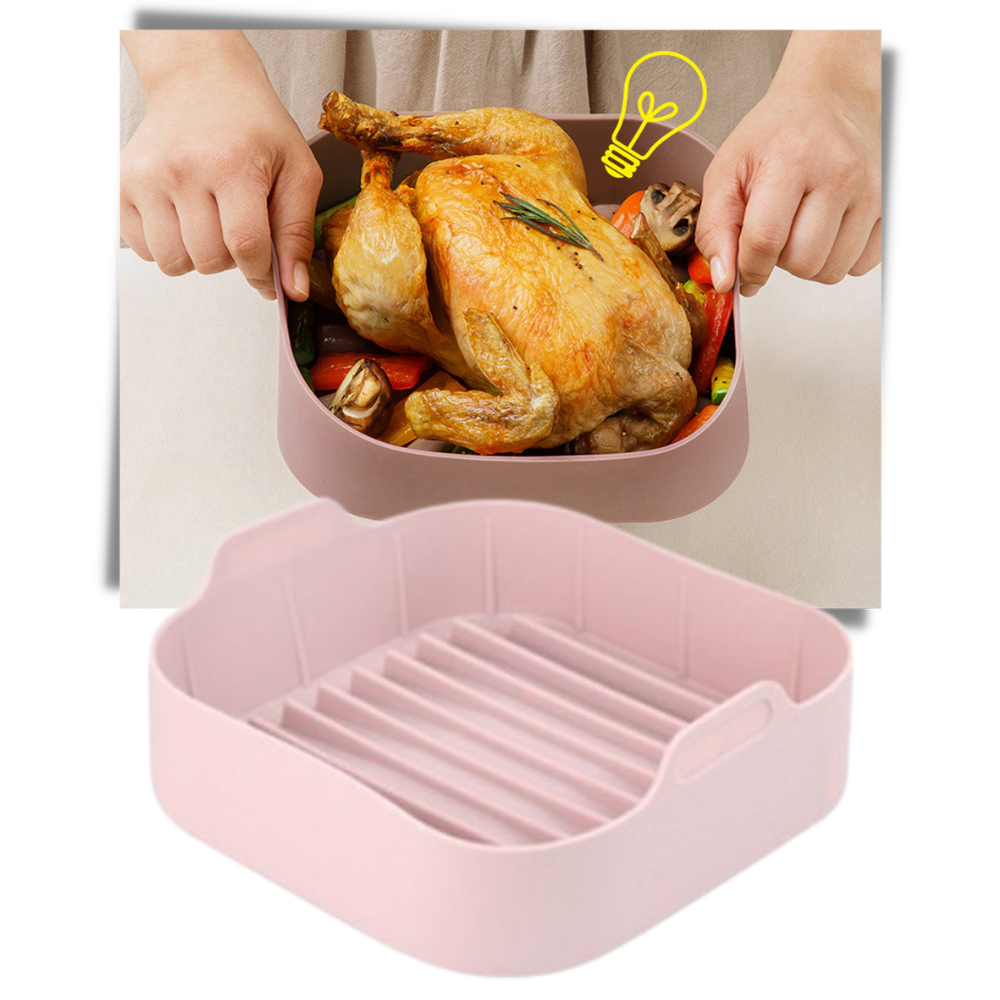 Eco-friendly Square Silicone Pan