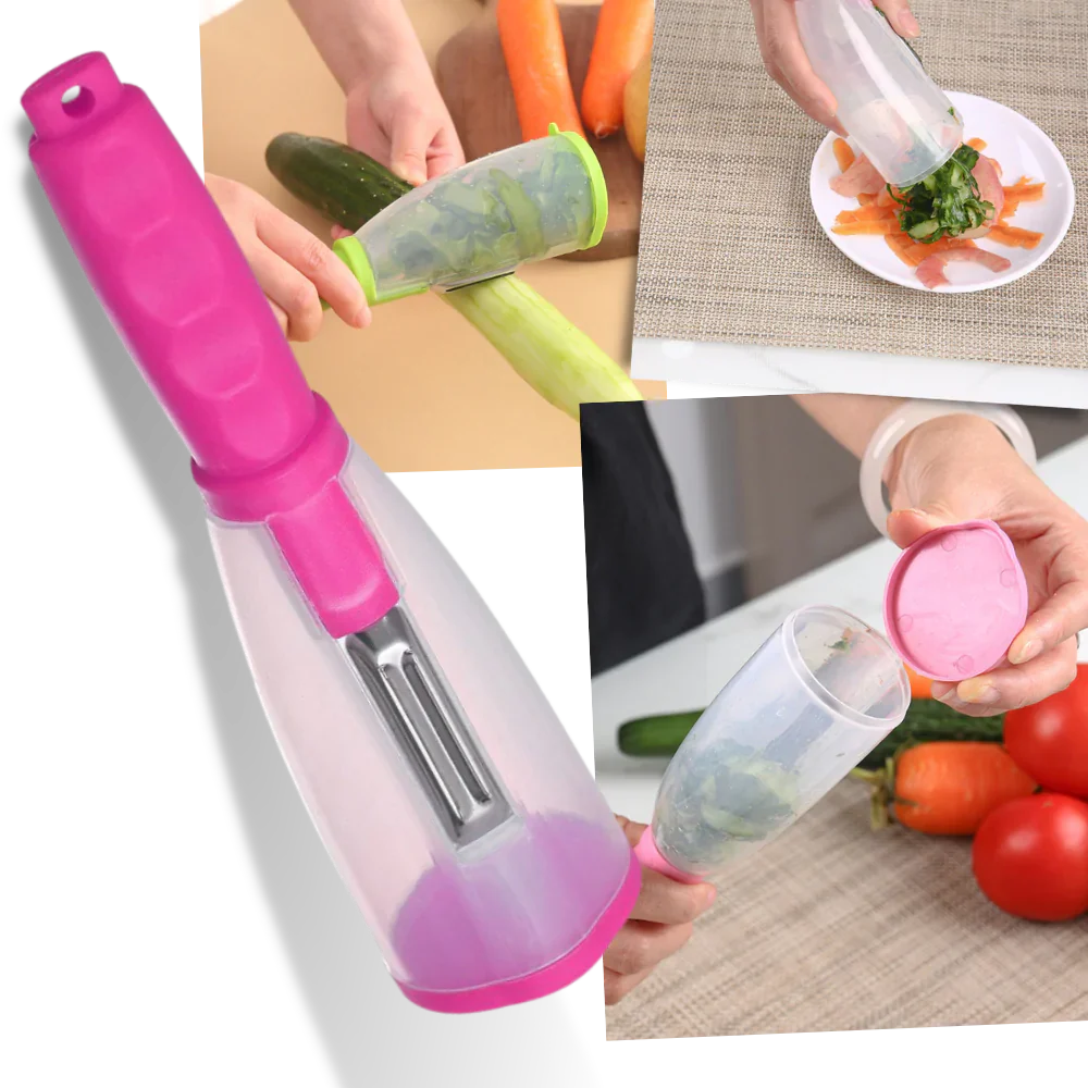 Fruit & Vegetable Peeler with Catcher -