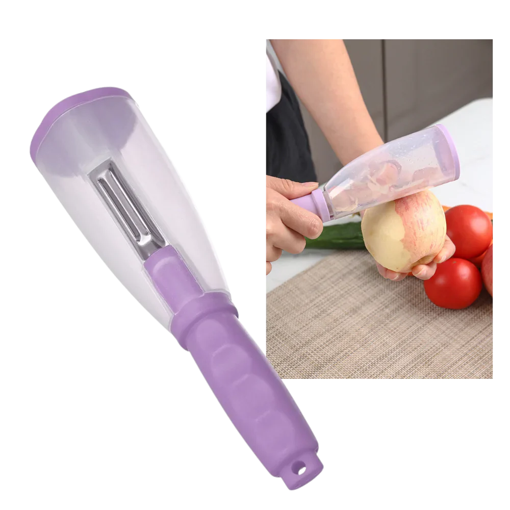 Fruit & Vegetable Peeler with Catcher