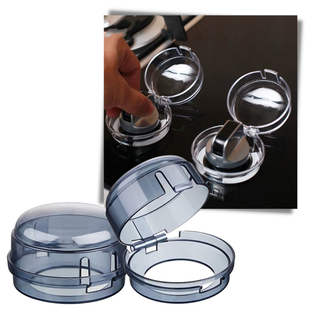 Set of Universal Kitchen Stove Knob Protectors