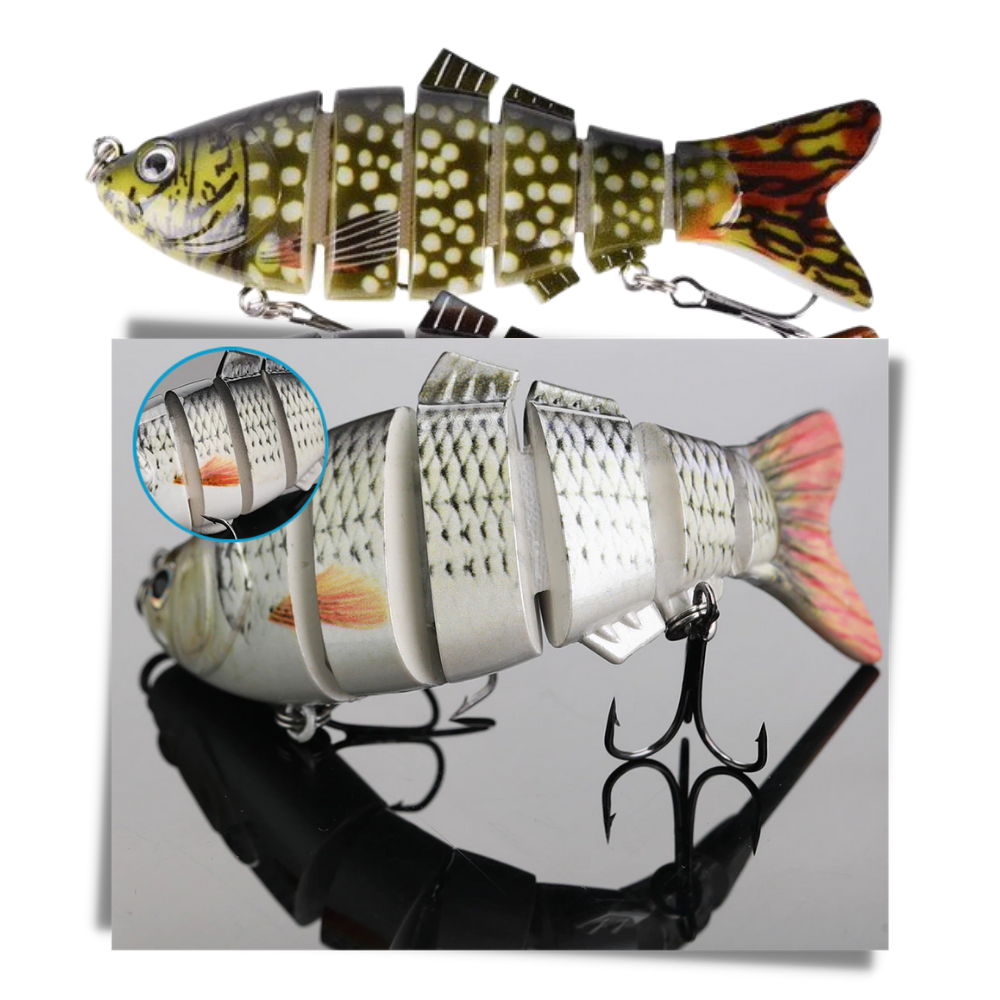 Set of Artificial Wobbler Fishing Lures