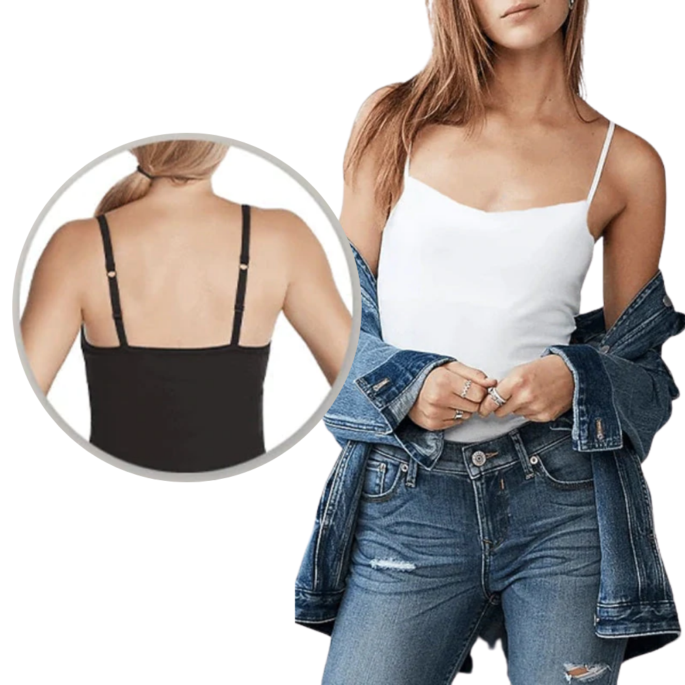 Camisole with Built-In Bra