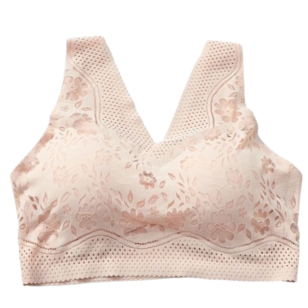 Seamless Breathable Lacy Bra