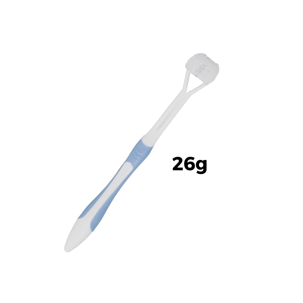 Three-sided Toothbrush For Adults and Kids