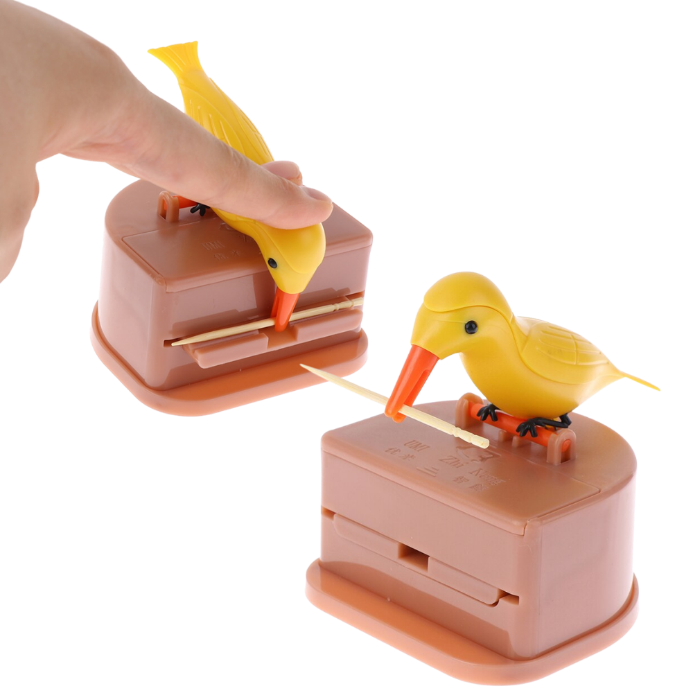 Bird Toothpick Dispenser Box