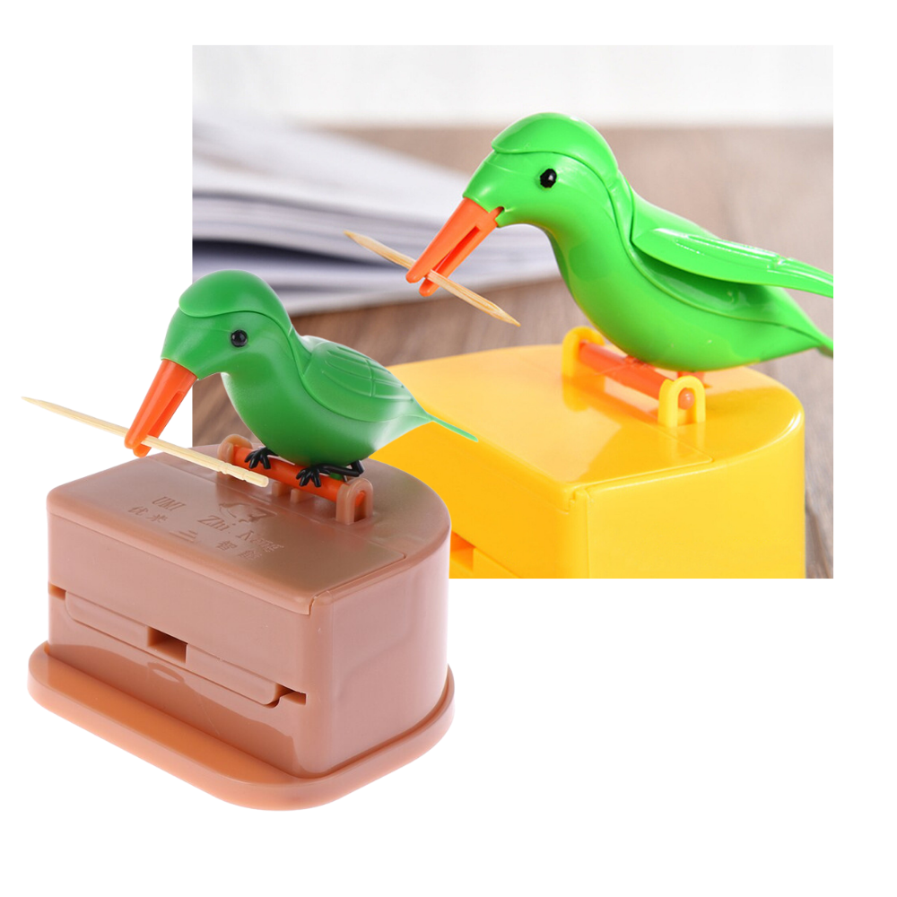 Bird Toothpick Dispenser Box