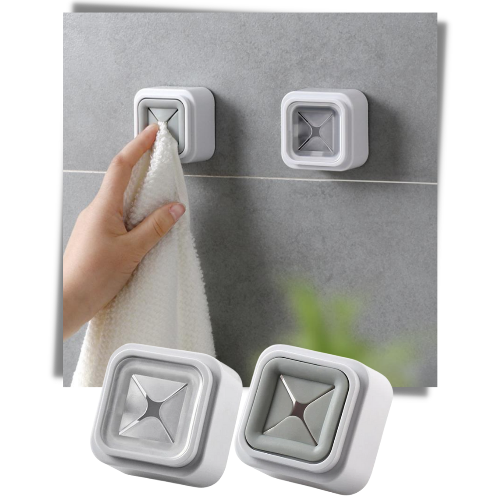 Pack of 3 Adhesive Towel Holders