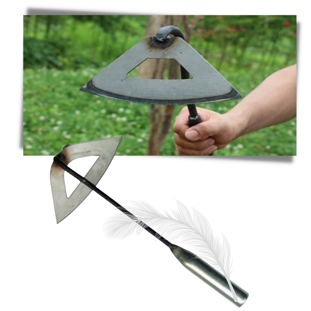 Steel Handheld Hollow Hoe