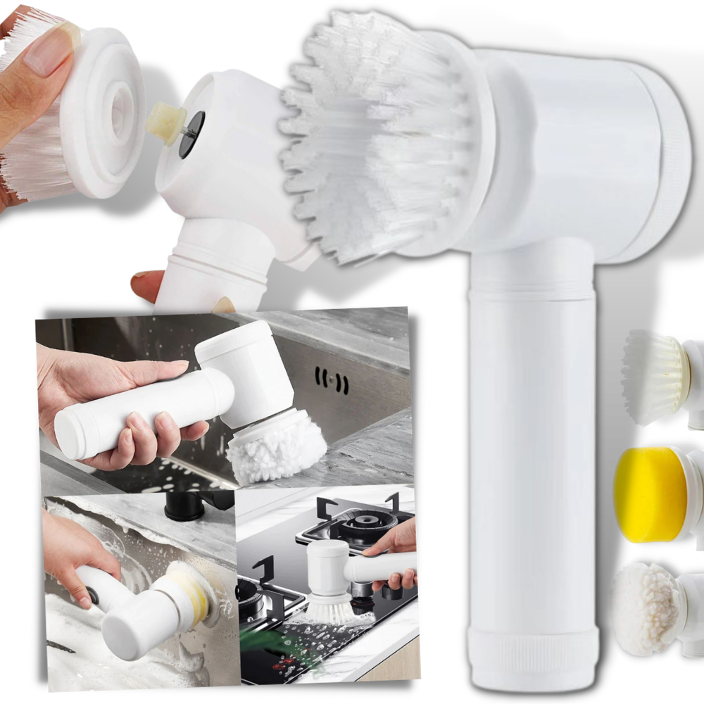 Hand-held Electric Cleaning Brush -