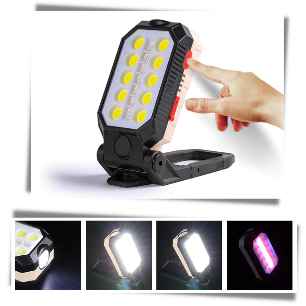 Adjustable Waterproof LED Flashlight