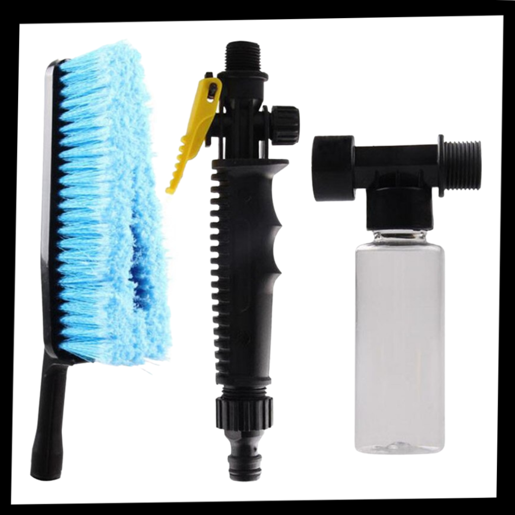 Foldable Car Cleaning Brush Kit