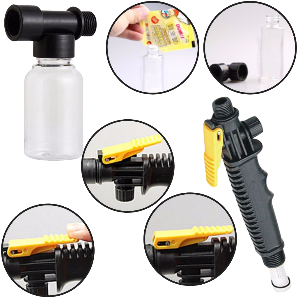 Foldable Car Cleaning Brush Kit