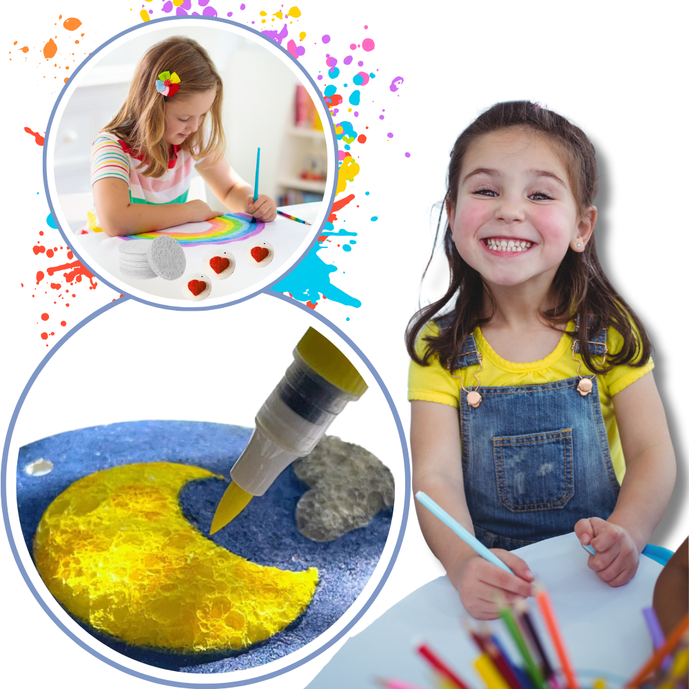 3D Foam Painting Paper - Ozerty