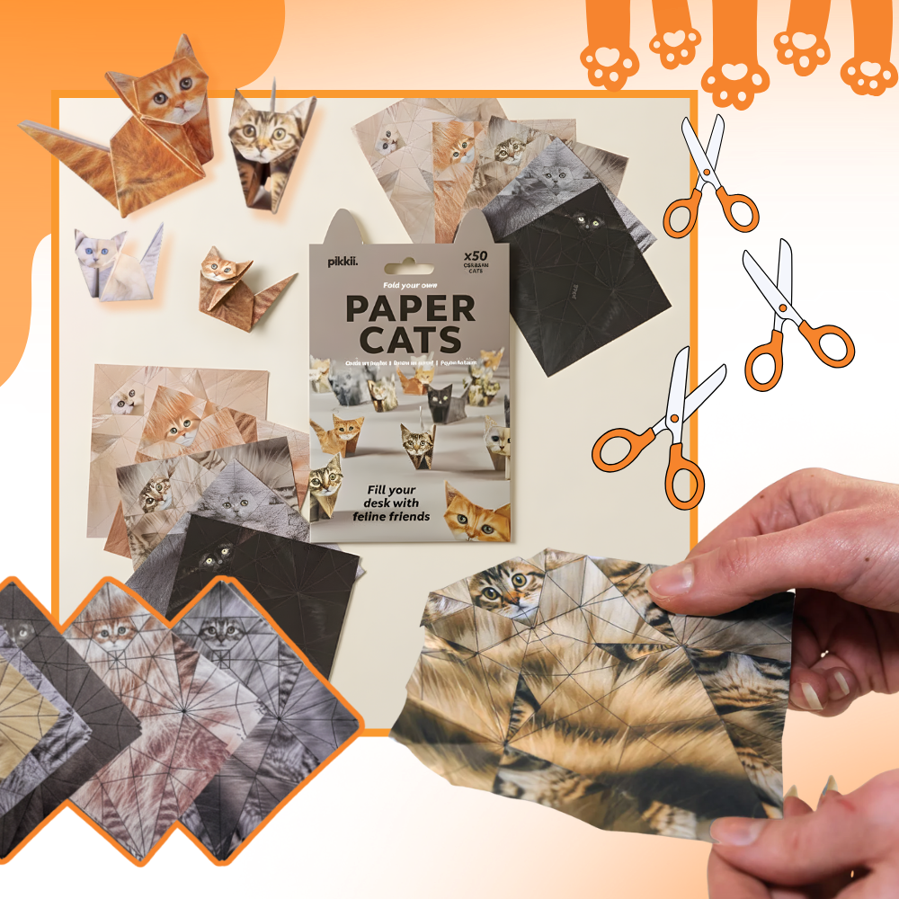 3D Pet Origami Paper  - Ozerty