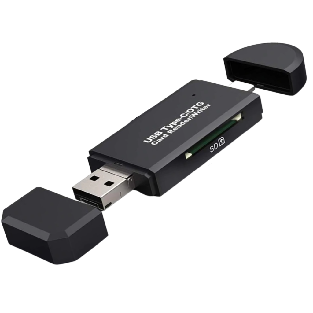 3 in 1 USB memory card reader