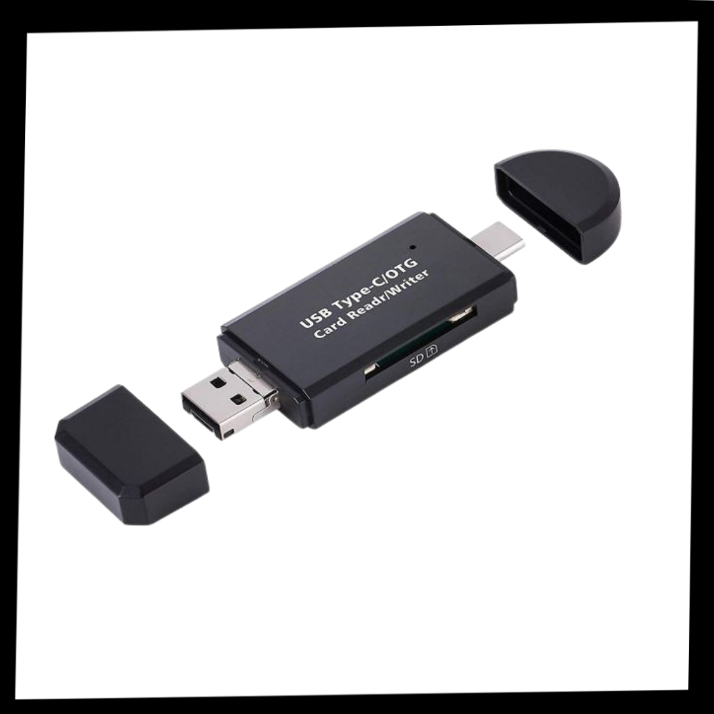 3 in 1 USB memory card reader