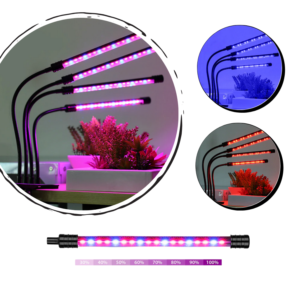 4 Head LED Indoor Grow Light