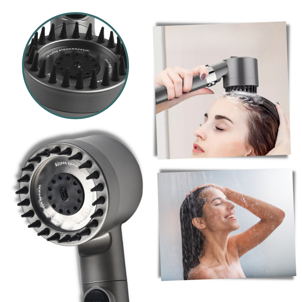 4-in-1 High-Pressure Shower Head - Ozerty