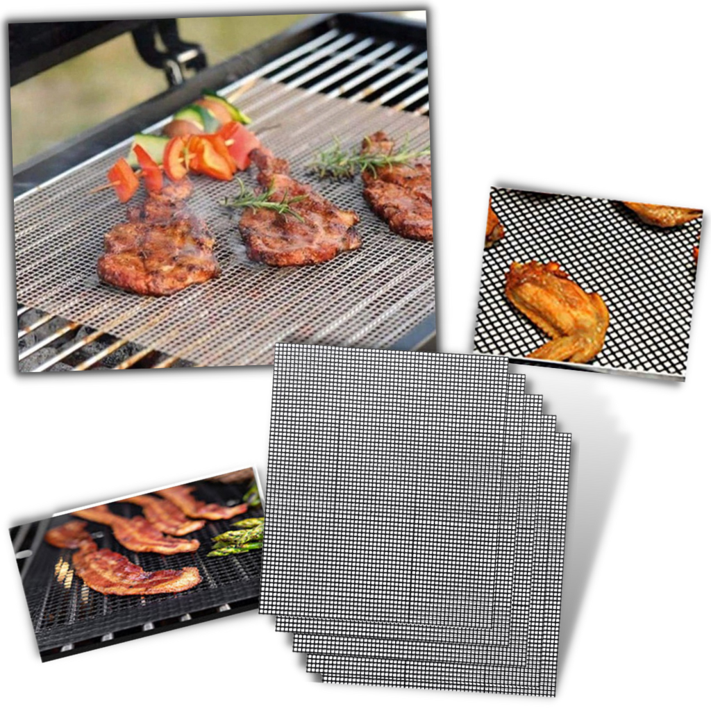 Non stick BBQ Mats (5pcs)