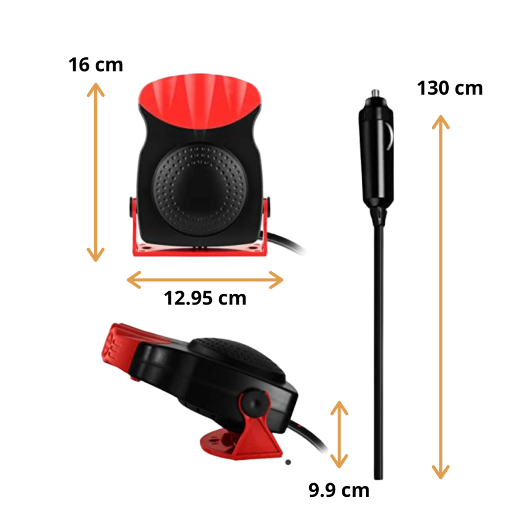 Defrosting and demisting device for cars