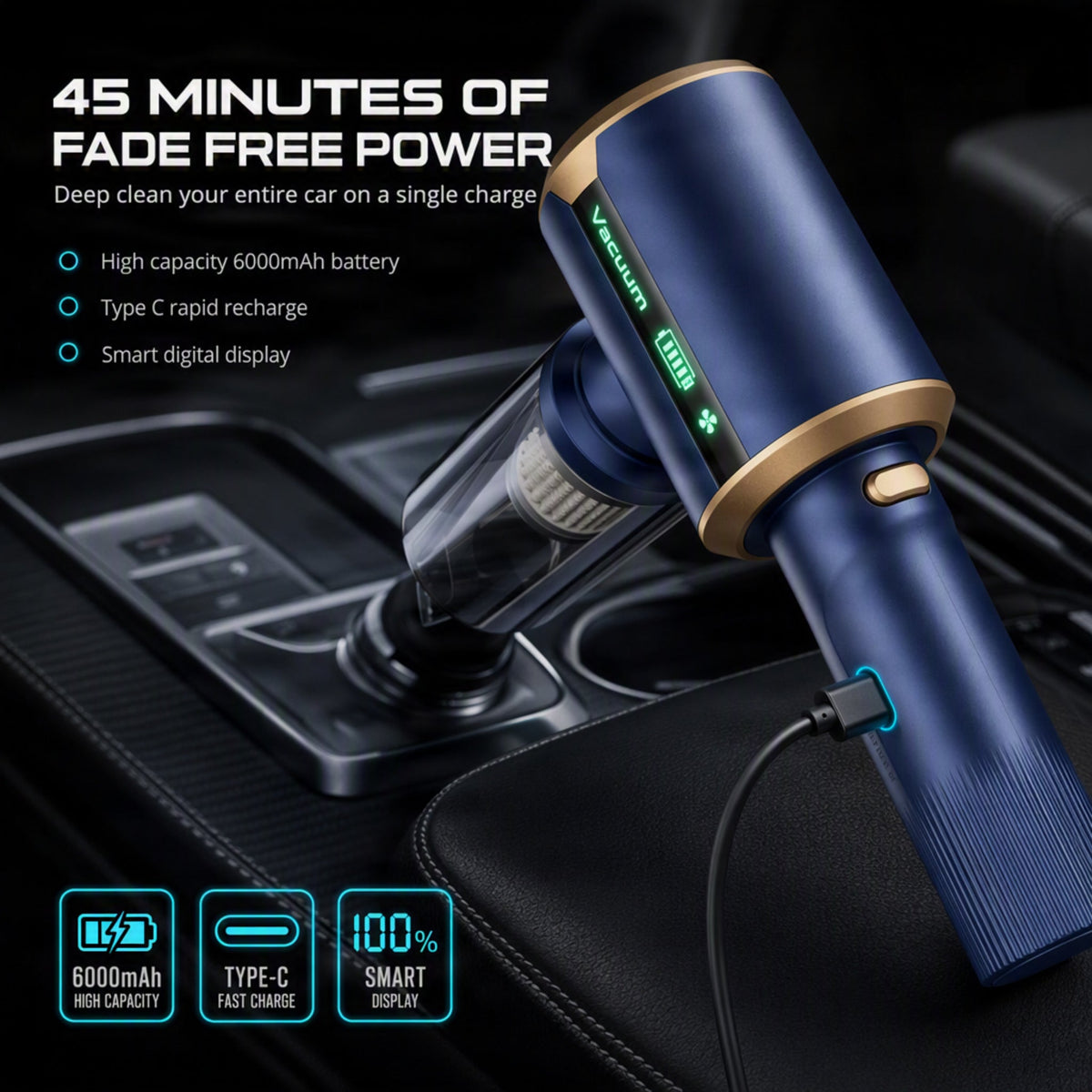 Neatly Compact Cordless Vacuum - Ozerty
