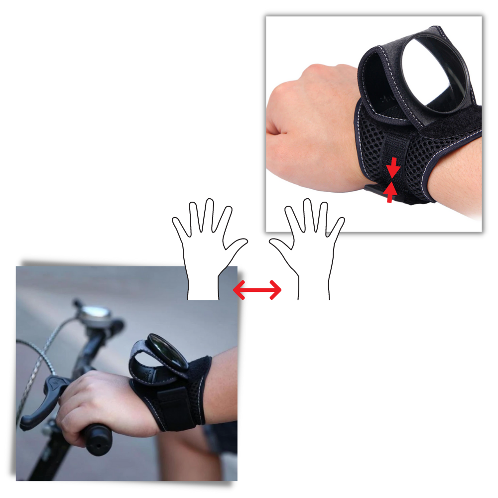 Wrist Rearview Mirror For Bicycle