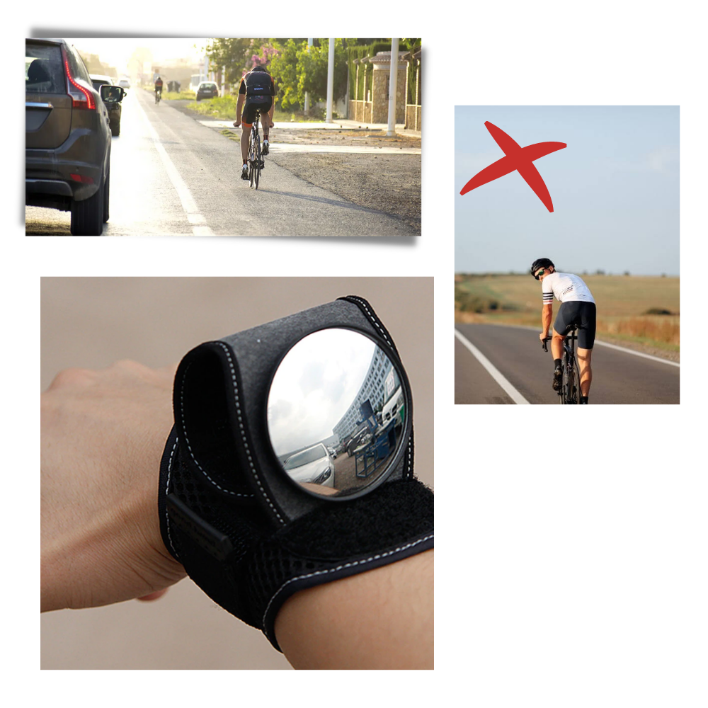 Wrist Rearview Mirror For Bicycle