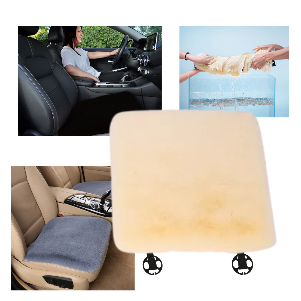 Plush Car Seat Covers -