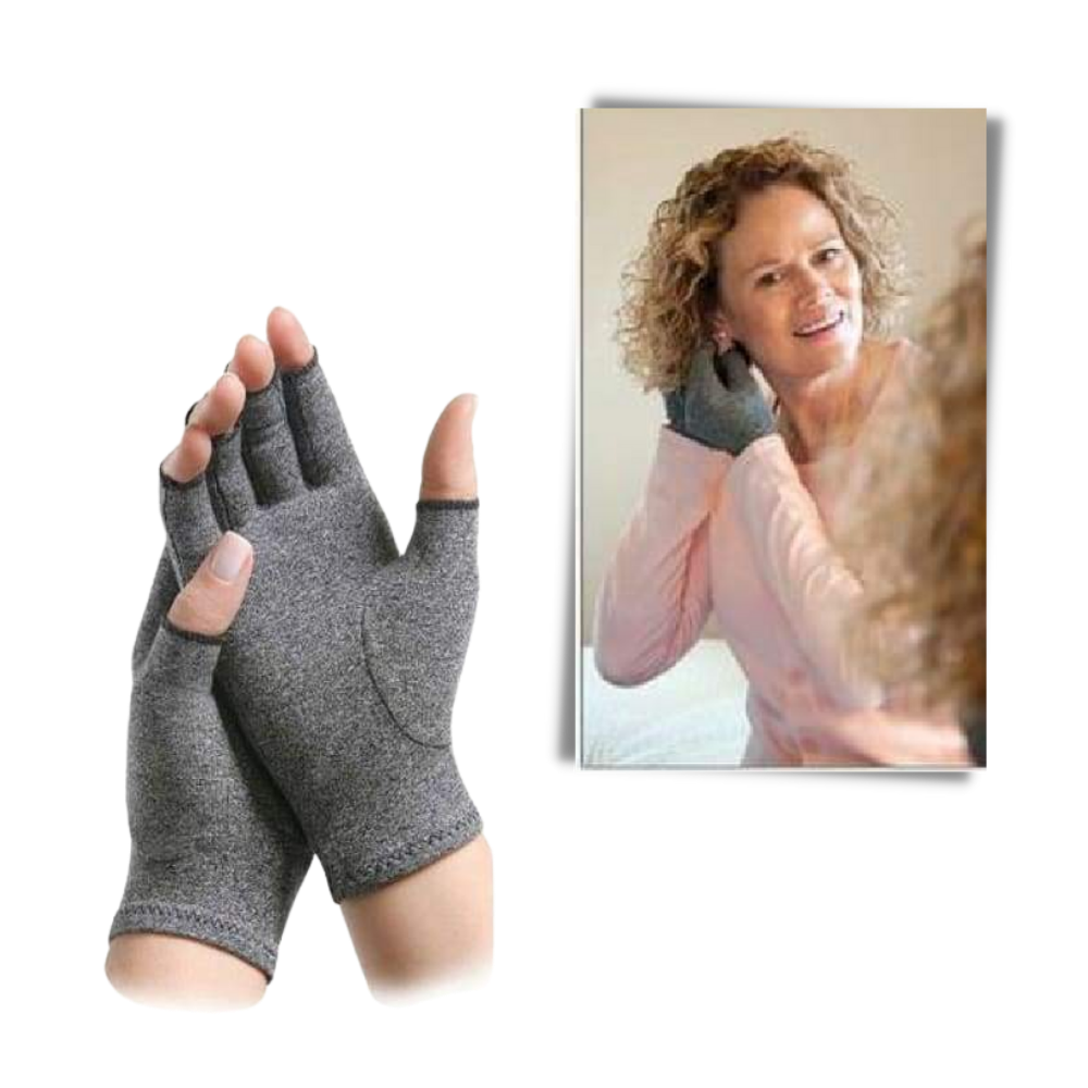 Compression joint pain relief gloves