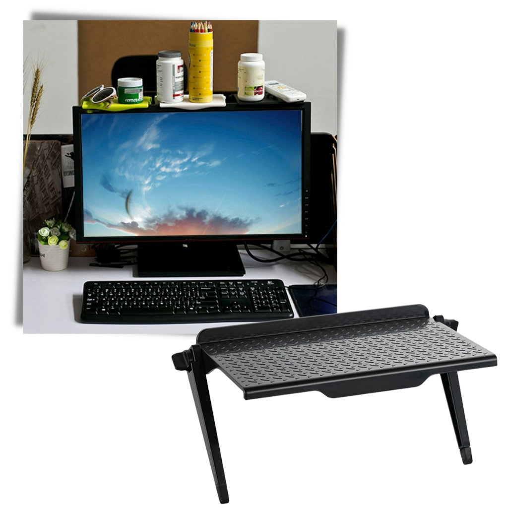 Multifunctional Screen Shelf Desk