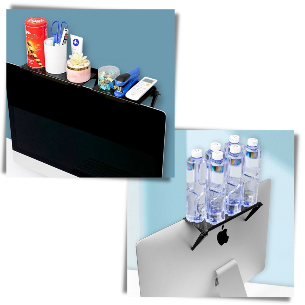 Multifunctional Screen Shelf Desk