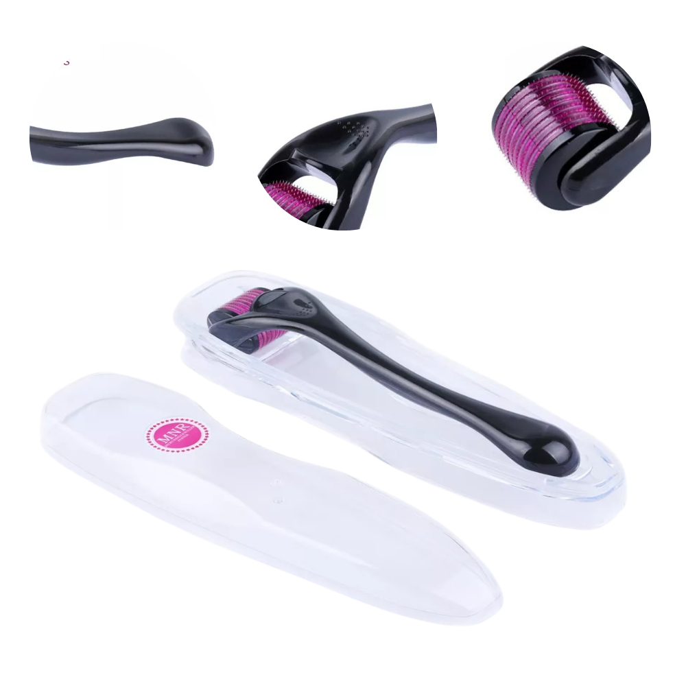 Derma roller for hair and beard growth