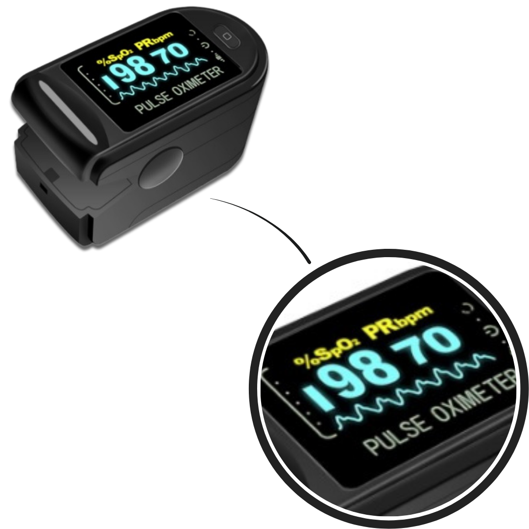 Digital Fingertip Pulse Oximeter