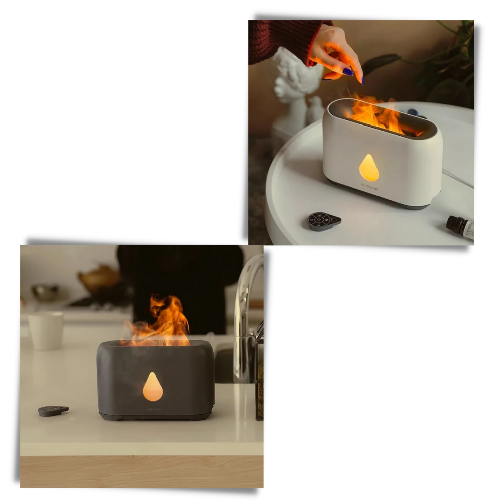 Air Humidifier with Flames Effect