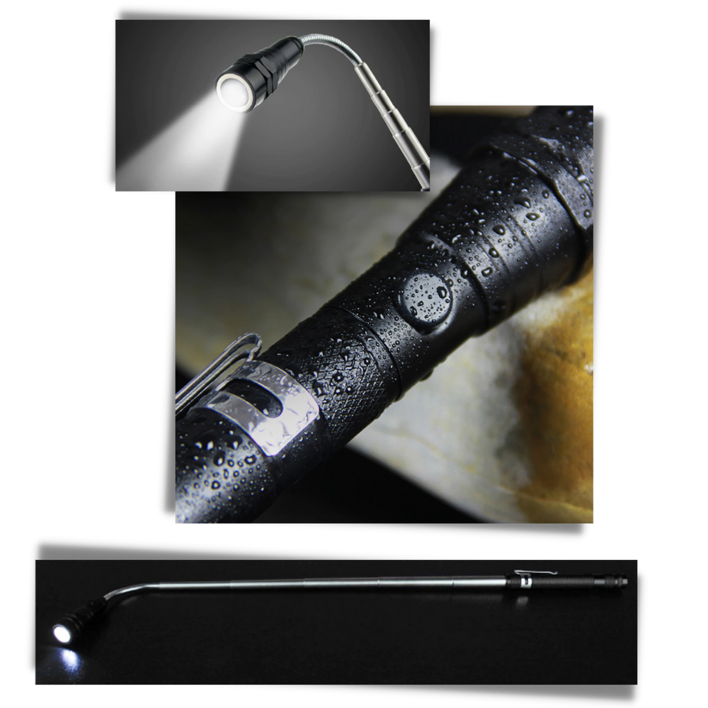 Telescopic Magnetic LED Torch