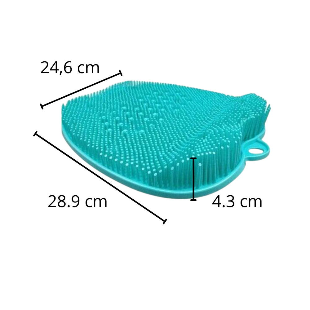 Shower Foot Massager Scrubber & Cleaner Mat