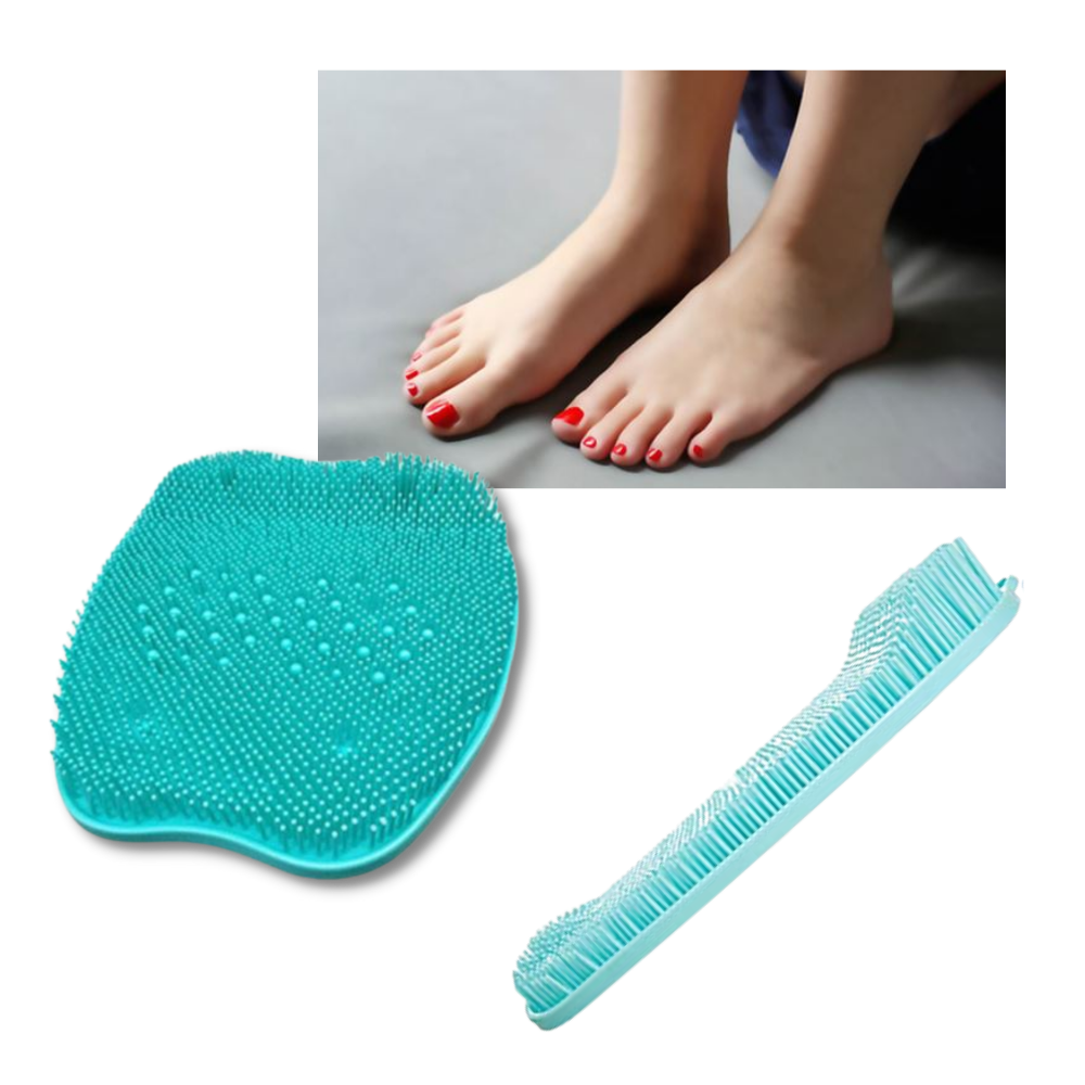 Shower Foot Massager Scrubber & Cleaner Mat