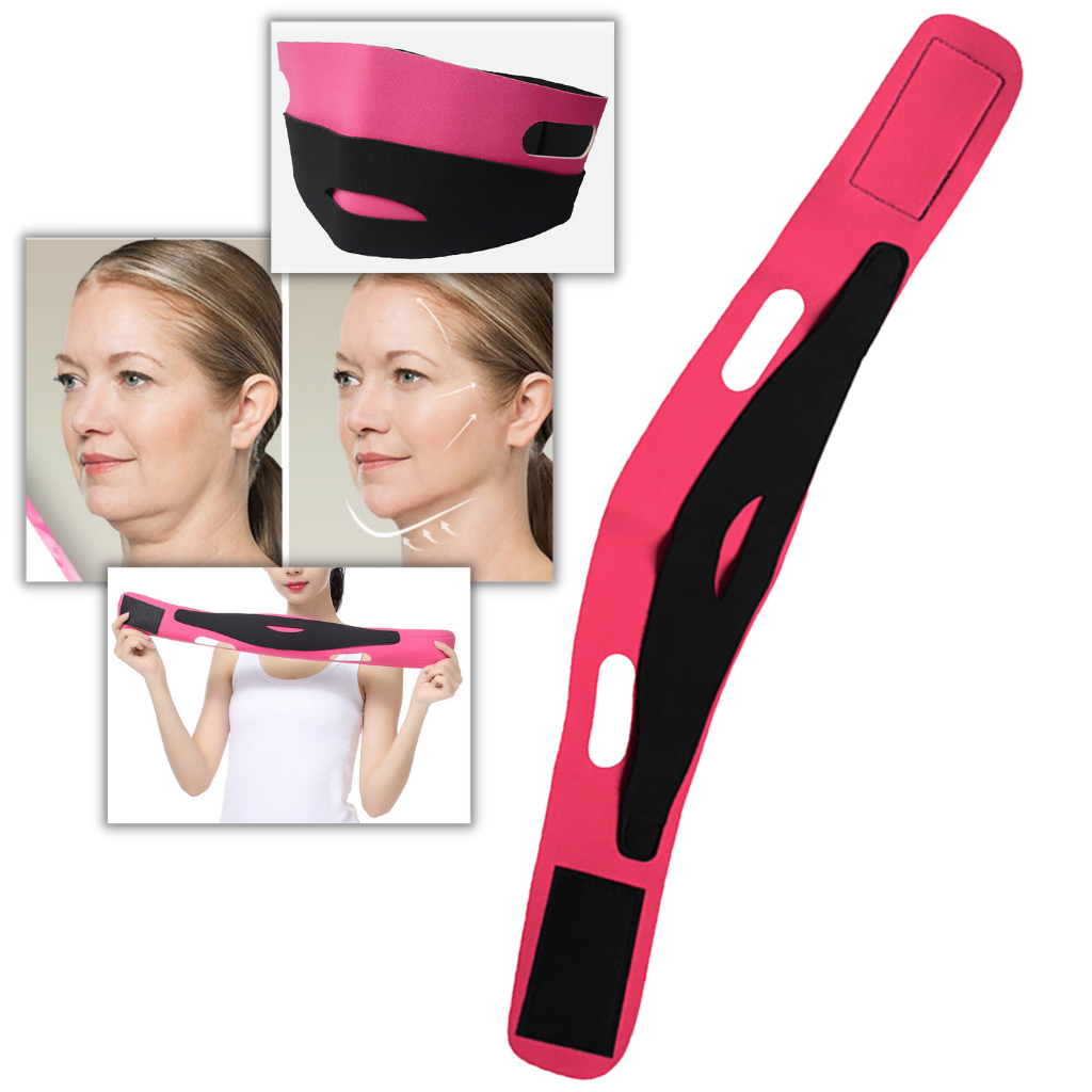 Elastic Face-lift Strap
 - 