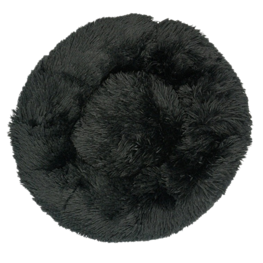 Fluffy Plush Donut Pet Bed