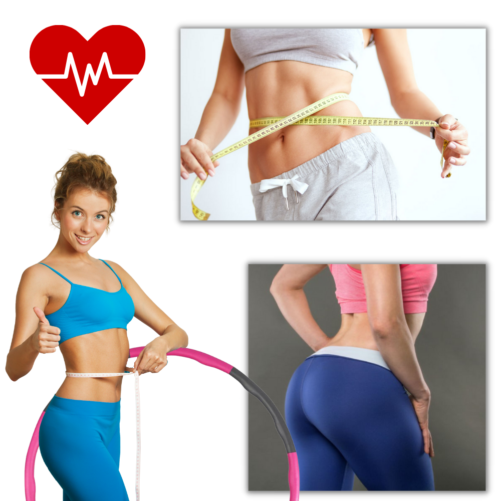 Padded Fitness Hula Hoop Adjustable