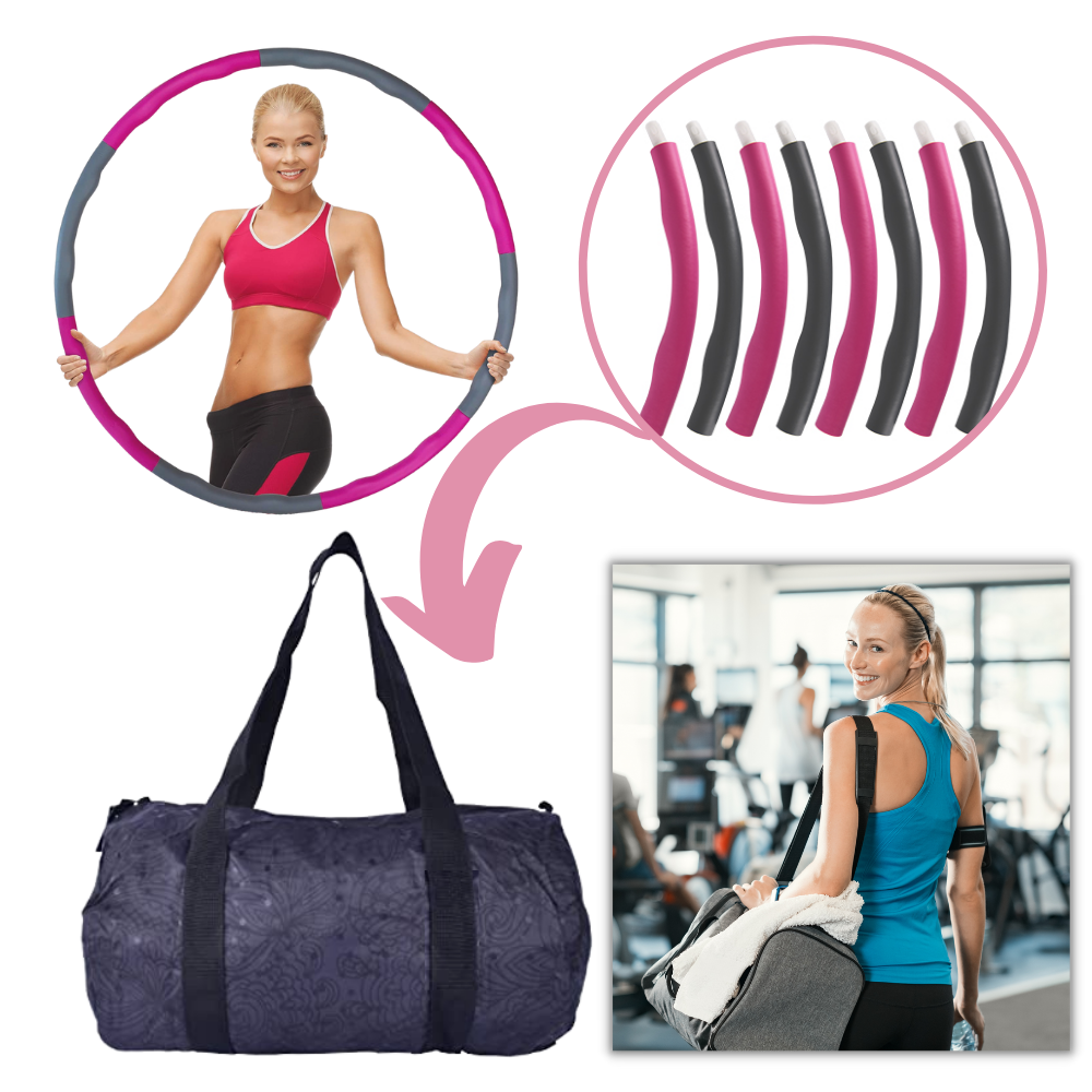 Padded Fitness Hula Hoop Adjustable