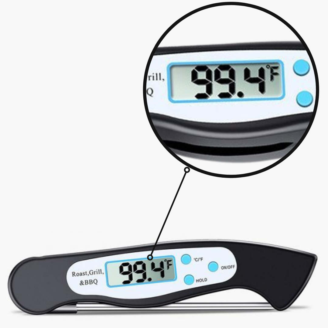 Foldable Instant Read Digital Food Thermometer