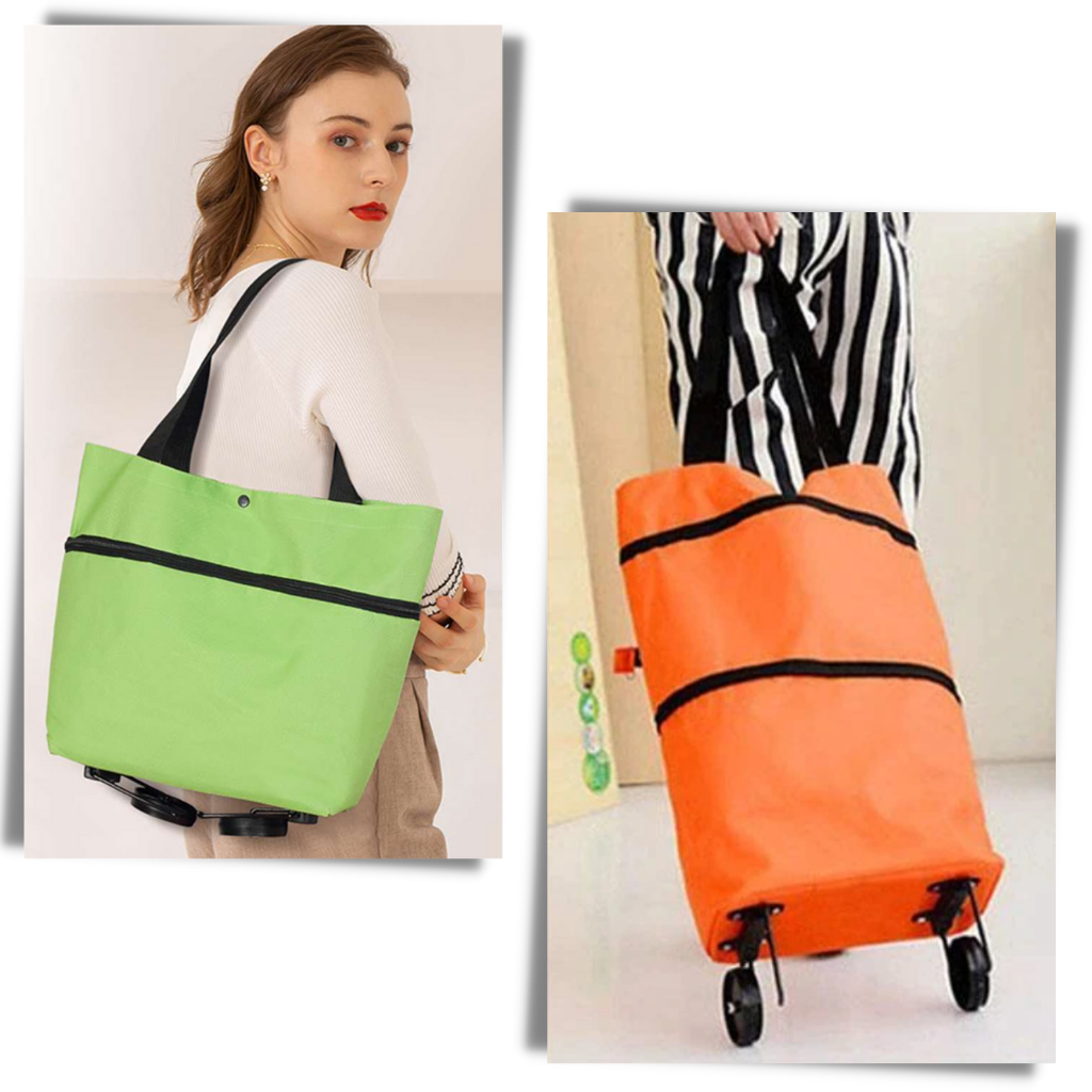 Foldable Trolley grocery Bag 30L