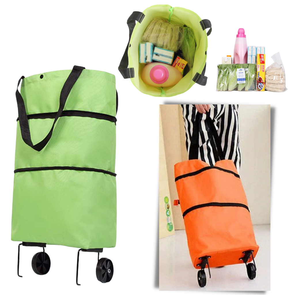 Foldable Trolley grocery Bag 30L