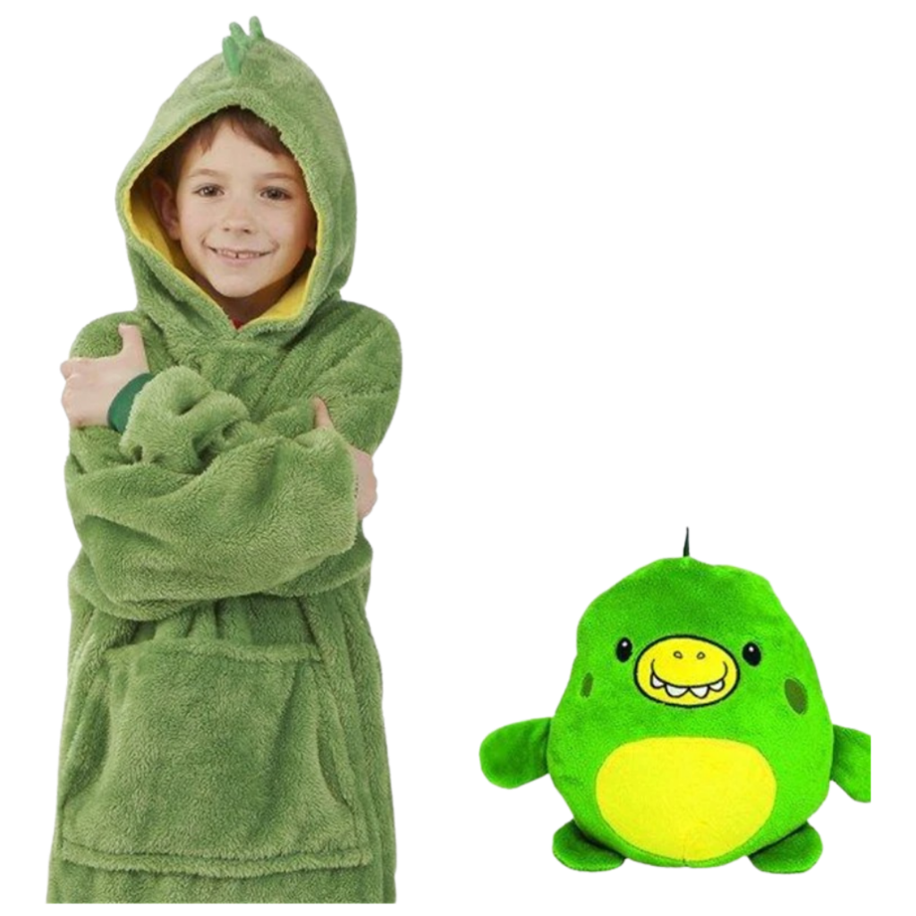 2 in 1 Foldable hoodie plush