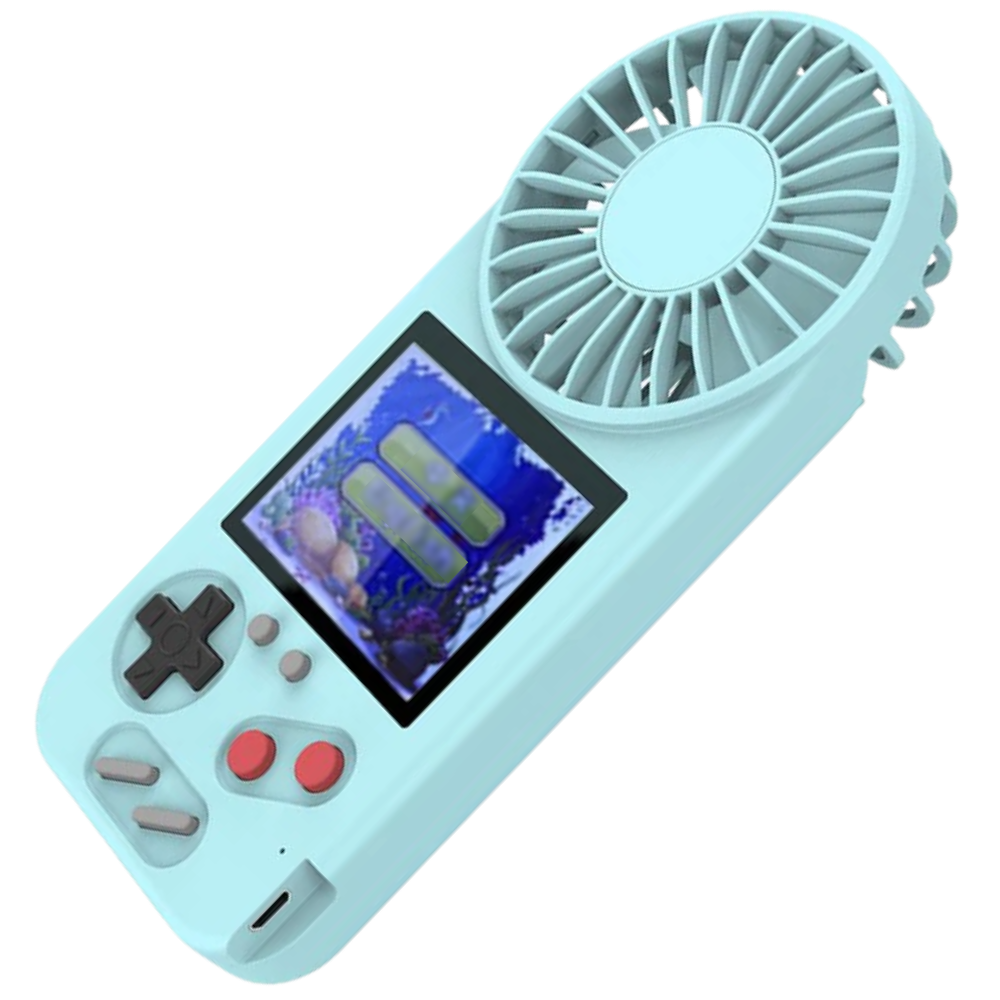 Multi-Game Hand-Held Console with Fan